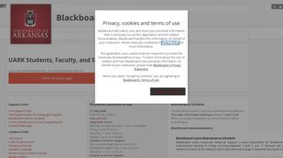 Blackboard Learn - University of Arkansas