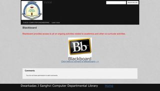 Blackboard - SVKM - Google Sites