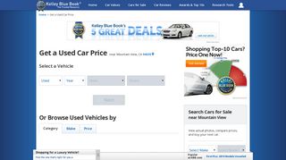 Get Used Car Pricing at KBB.com | Kelley Blue Book