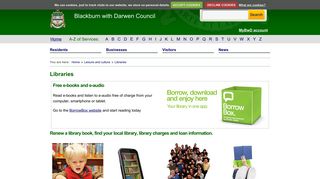 Libraries | Blackburn with Darwen Council