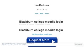 Blackburn college moodle login – Lea Markham