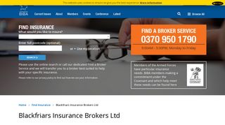 Blackfriars Insurance Brokers Ltd - British Insurance Brokers' Association
