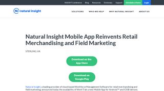 Natural Insight | WorkTrak App