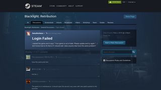 Login Failed :: Blacklight: Retribution General Discussions - Steam ...