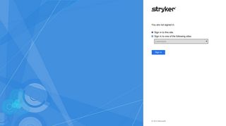 Sign In - Stryker