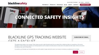 Blackline GPS Tracking Website Gets a Facelift - Blackline Safety