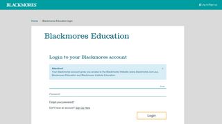 Login to your Blackmores account - Blackmores