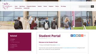 Student Portal - The Blackpool Sixth Form College