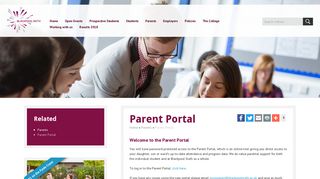 Parent Portal - The Blackpool Sixth Form College