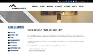 Online Bill Pay | BlackRidgeBANK | Payments Made Easy