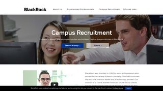 Campus Recruitment - Careers | BlackRock