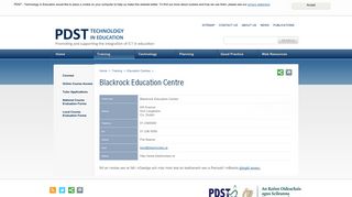 Blackrock Education Centre - PDST-Technology in Education