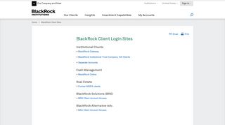 BlackRock Client Sites - Institutional | BlackRock