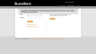 Blackrock Funds Login - Integration Region - BNY Mellon