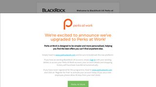 BlackRock UK Perks at Work: Sign In