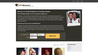 Chat To Black Singles Online - Meet & Date - AfroRomance