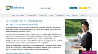 Student Life - Blackstone Career Institute