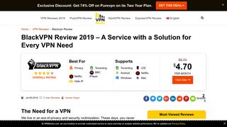 BlackVPN Review 2019 – A Service with a Solution for Every VPN Need