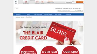 Credit Card | Blair