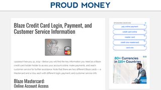 Blaze Credit Card Login, Payment, and Customer Service Information ...