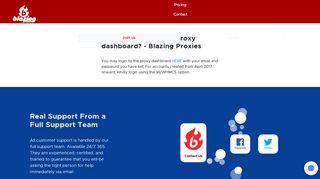 How do I login to the proxy dashboard? - Blazing Proxies - Blazing SEO