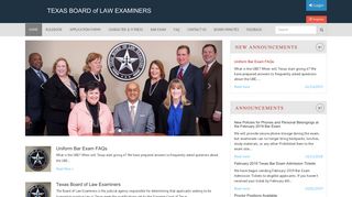 Texas Board of Law Examiners - Home
