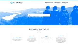 Blendable Help Centre