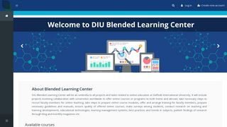 DIU Blended Learning Center