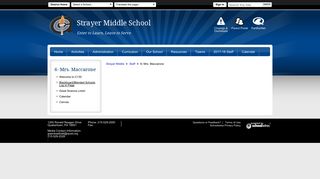 6- Mrs. Maccarone / Blackboard/Blended Schools Log In Page