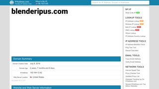 blenderipus.com - This website is for sale! - blenderipus Resources ...