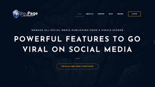 Bleupage Ultimate – World's Best Social Media Marketing Solution