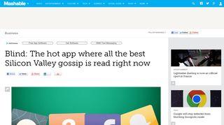Blind: The hot app where all the best Silicon Valley gossip is read right ...