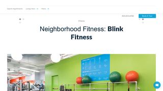 Neighborhood Fitness: Blink Fitness