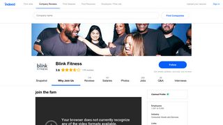 Blink Fitness Mission, Benefits, and Work Culture | Indeed.com
