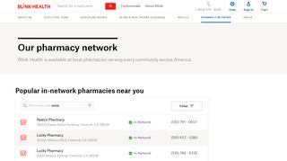 Our Pharmacy Network - Blink Health