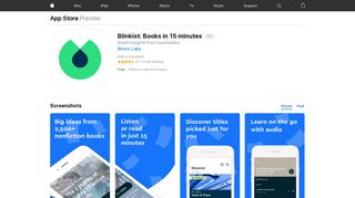 Blinkist: Books in 15 minutes on the App Store - iTunes - Apple