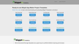 Blippit Academy - Ready to Use Resources for Blippit's App Maker