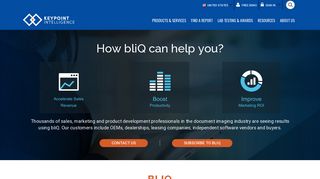 bliQ - Keypoint Intelligence