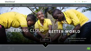 Blackbaud: World's Leading Software Company Powering Social Good