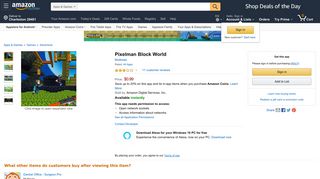 Amazon.com: Pixelman Block World: Appstore for Android