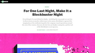 The Last Days of Blockbuster Video - The Ringer