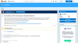How to Mine 0.1 BTC in 40 minutes - Blockchain Miner Pro ...