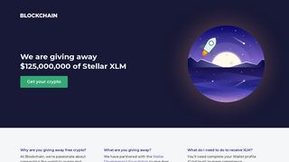 Claim your free Stellar XLM - Blockchain