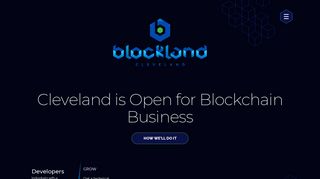 Blockland Cleveland: Cleveland is Open for Blockchain Business