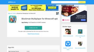 Blockman Multiplayer for Minecraft Apk Download latest version 5.10.1 ...