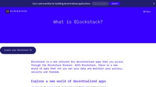 What is Blockstack? — Blockstack