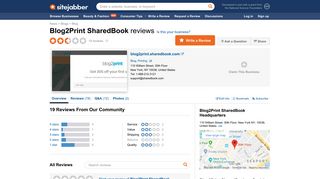 Blog2Print SharedBook Reviews - 19 Reviews of Blog2print ...