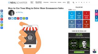 Various Ways to Use Your Blog to Boost More Ecommerce Sales