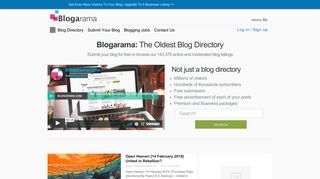 Blogarama - #1 Blog directory