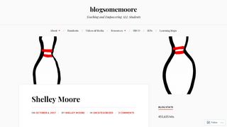 blogsomemoore – Teaching and Empowering ALL Students